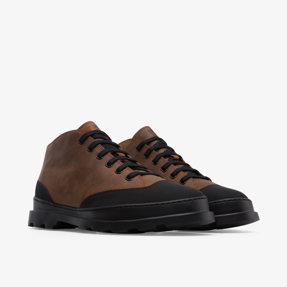 Camper Brutus Brown - Camper Mens Ankle Boots ||4570-KRTJA||